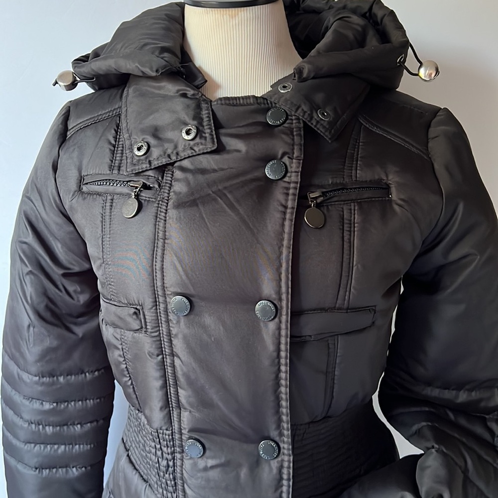 Dollhouse Coat Black Jacket Hoodie New XS - Picture 2 of 16
